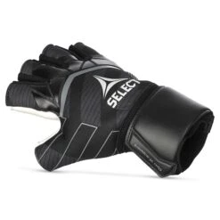 SELECT Goalkeeper Gloves - Futsal Liga -Select 10484939 500085 black white 33 Futsal Liga v24 gloves front2