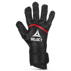 SELECT Goalkeeper Gloves - 90 Flexi Kids -Select 10484979 500084 black red 90 Flexi Kids v24 gloves front