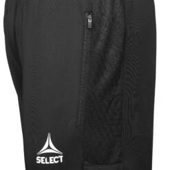 SELECT Monaco Training Pants Slim Fit -Select 11383599 610112 black white Training pants slim fit Monaco v24 closeup