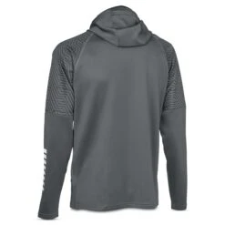 SELECT Monaco Zip Hoodie - Kids -Select 11383967 630076 630077 grey white Zip hoodie Monaco v24 back