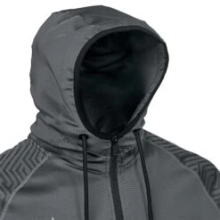 SELECT Monaco Zip Hoodie -Select 11383978 630077 grey white Zip hoodie Monaco v24 extra closeup