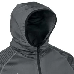 SELECT Monaco Zip Hoodie - Kids -Select 11383988 630076 grey white Zip hoodie Monaco v24 extra closeup