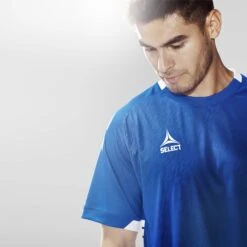SELECT Spain Short Sleeve Player Shirt 35 SELECT Spain Short Sleeve Player Shirt -Select 8559559 600069 blue Player Shirt SS Spain closeup