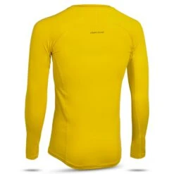 SELECT Baselayer Long Sleeve - Kids -Select 8559808 660003 660002 Yellow Shirt LS Baselayer back 541840af b8f3 493b a3c1 fceec713da92