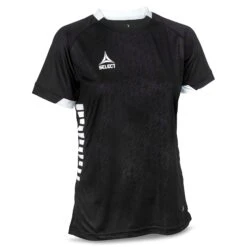 SELECT Spain Short Sleeve Player Shirt - Women -Select 8570519 600070 Black White Spain Players SS Women Shirt