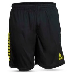 SELECT Spain Player Shorts -Select 8573850 600074 600073 black yellow Player Shorts Spain