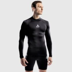 SELECT Baselayer Long Sleeve Turtle Neck -Select 8575306 660005 Black Shirt LS turtleneck Baselayer light compression model