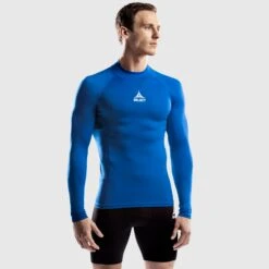 SELECT Baselayer Long Sleeve Turtle Neck -Select 8575307 660005 Blue Shirt LS turtleneck Baselayer light compression model f