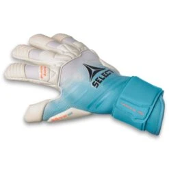 SELECT Goalkeeper Gloves - 88 Pro Grip Aqua 9 SELECT Goalkeeper Gloves - 88 Pro Grip Aqua -Select 8584021 500073 turquoise white gloves 88 pro grip aqua v23 front2