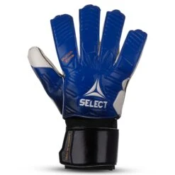SELECT Goalkeeper Gloves - 03 Youth 8 SELECT Goalkeeper Gloves - 03 Youth -Select 8584114 500066 white blue gloves 03 youth v23 front
